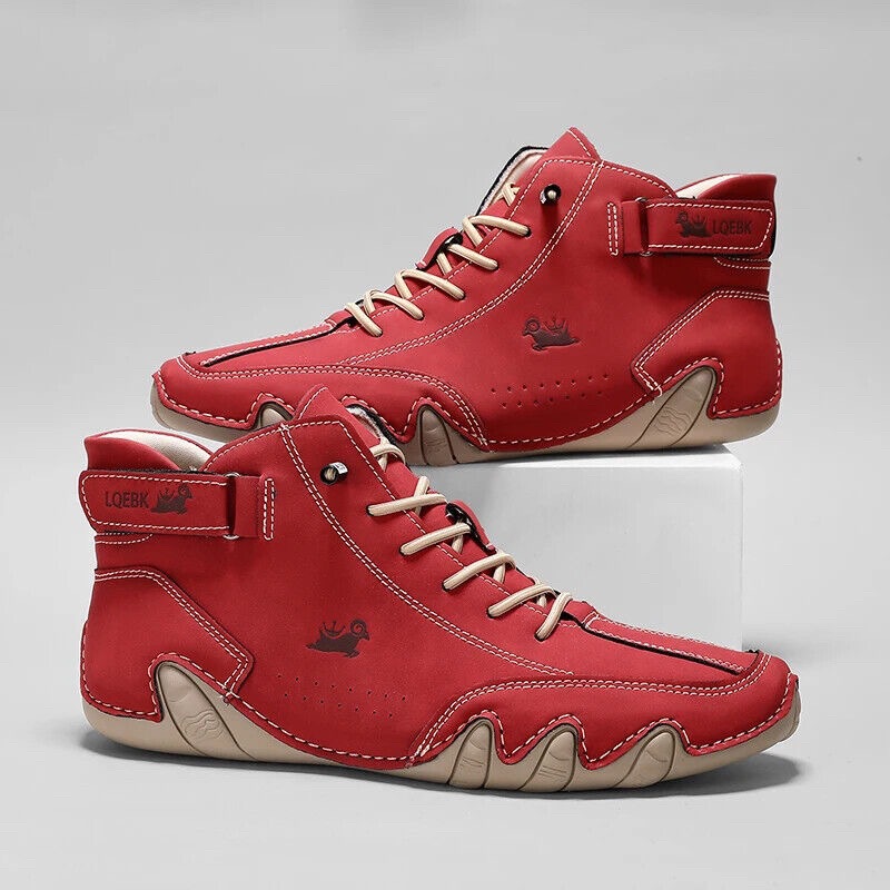 Men'S Shoes Daily Use - Tênis Casuais de Couro para Homens,