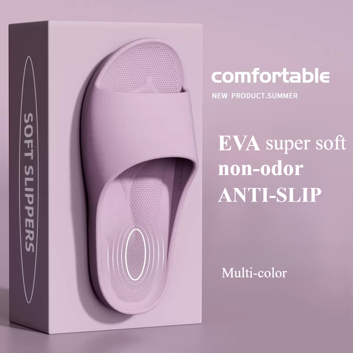 Men Shoes On - Chinelos de casa para casal, macios,