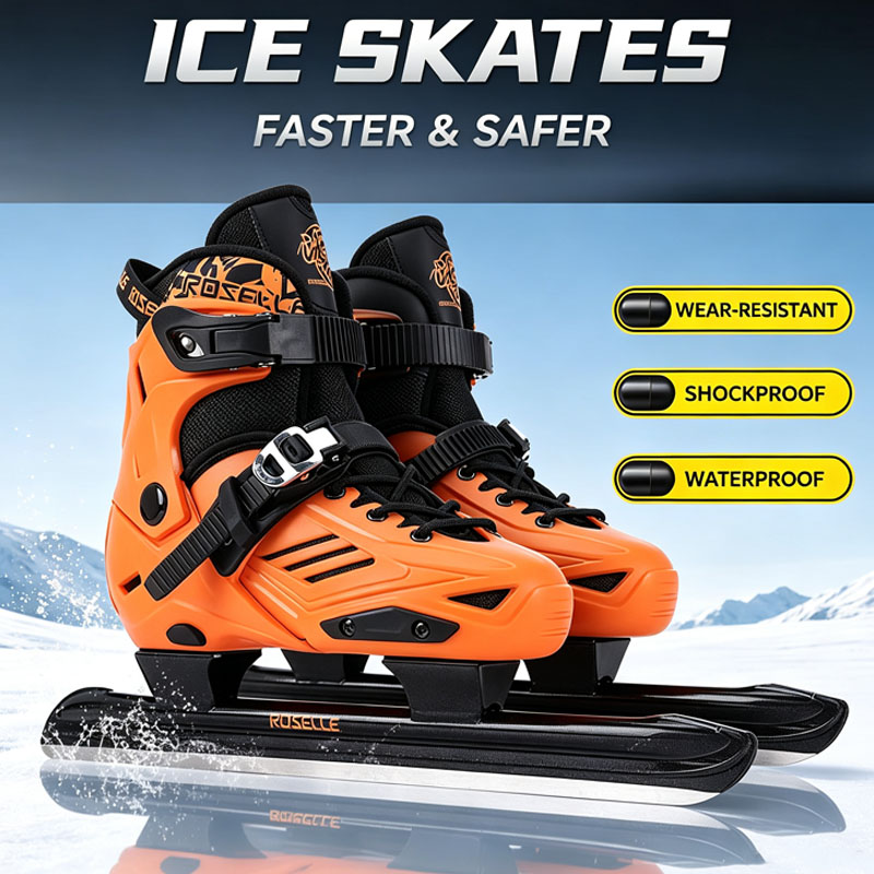 Men'S Shoes Professional - Patins de Gelo Profissionais com Casco