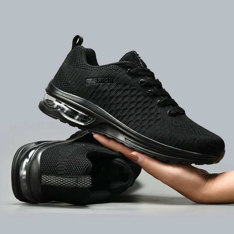 Men Shoes Runners - Homens tênis de corrida rendas até