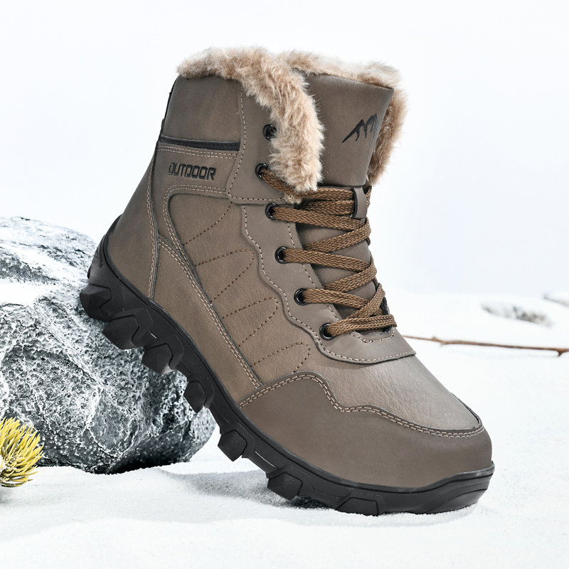 Men'S Shoes Timberland - Botas de inverno masculinas quentes impermeáveis