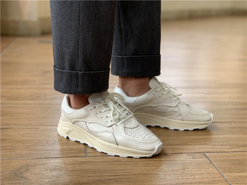 Men Shoes Boss - Sapatos casuais masculinos de couro genuíno,