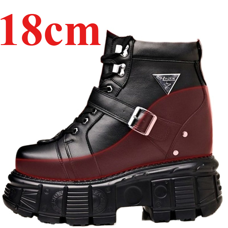 Men'S Shoes Timberland - Botas de Couro Genuíno para Motociclistas