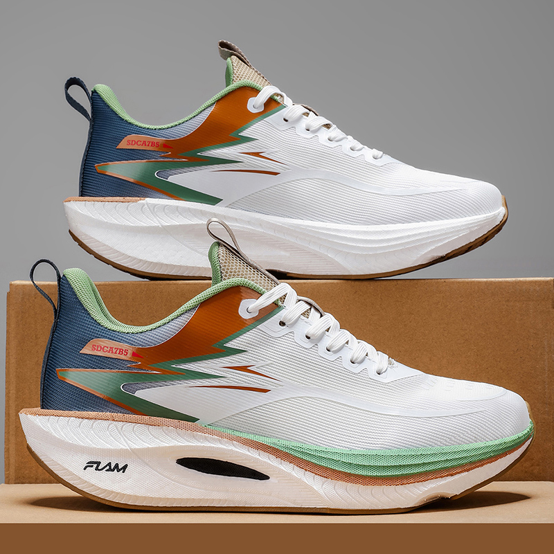Men Shoes Runners - Tênis de Corrida Masculino com Placa