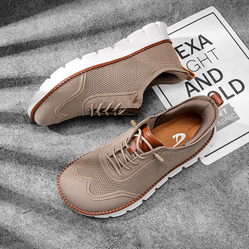 Men'S Shoes Daily Use - Homens elegantes caixa larga sapatos descalços