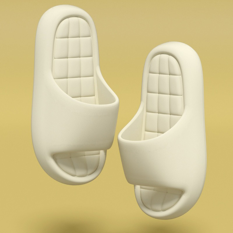 Men'S Shoes For Summer - Chinelo Nuvem Feminino Xadrez de Verão