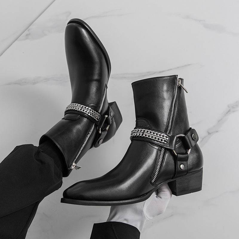 Botas Chelsea Clássicas Retro  - Men Shoes Boss avaliação e preço