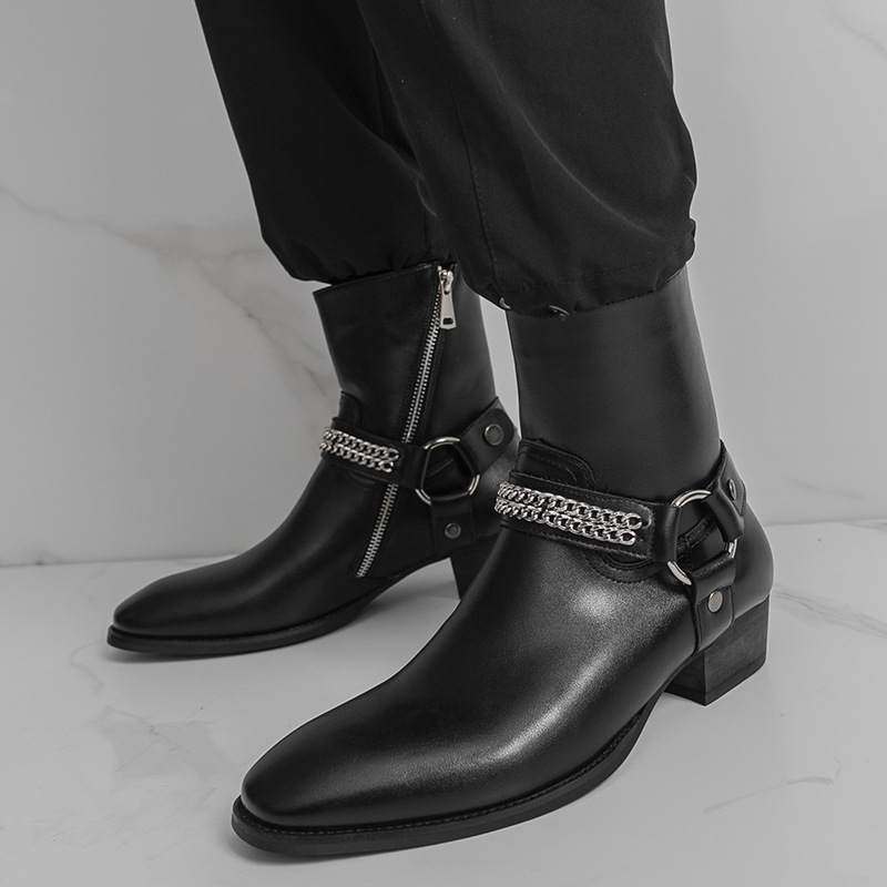 Botas Chelsea Clássicas Retro  - Men Shoes Boss avaliação e preço