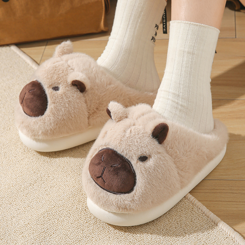 Pantufas de Pelúcia Capivara p - Men Shoes On avaliação e preço