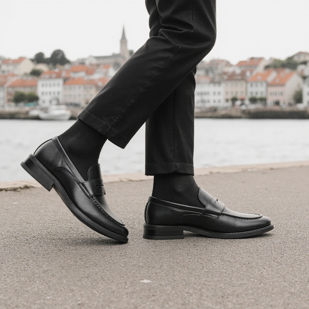 Sapatos Clássicos de Couro Pre - Men Shoes Boss avaliação e preço