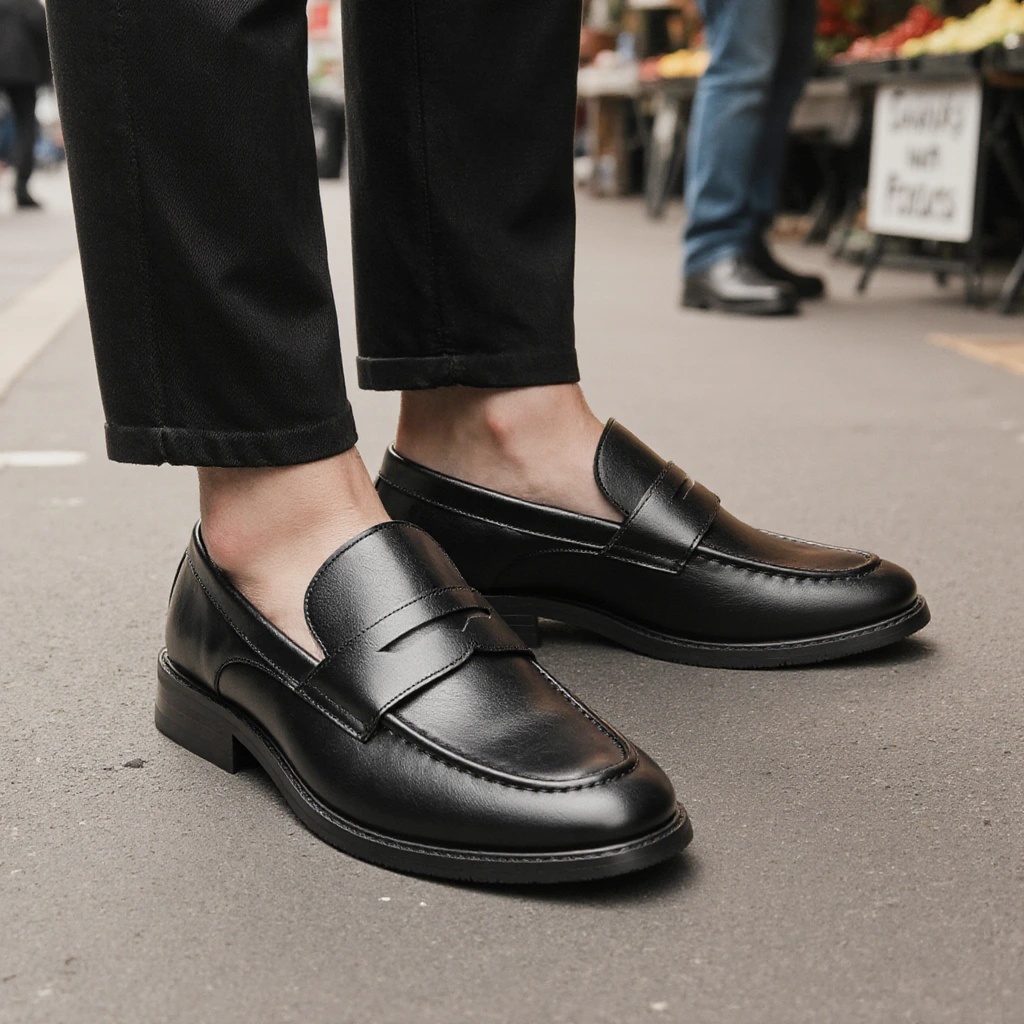 Sapatos Clássicos de Couro Pre - Men Shoes Boss avaliação e preço