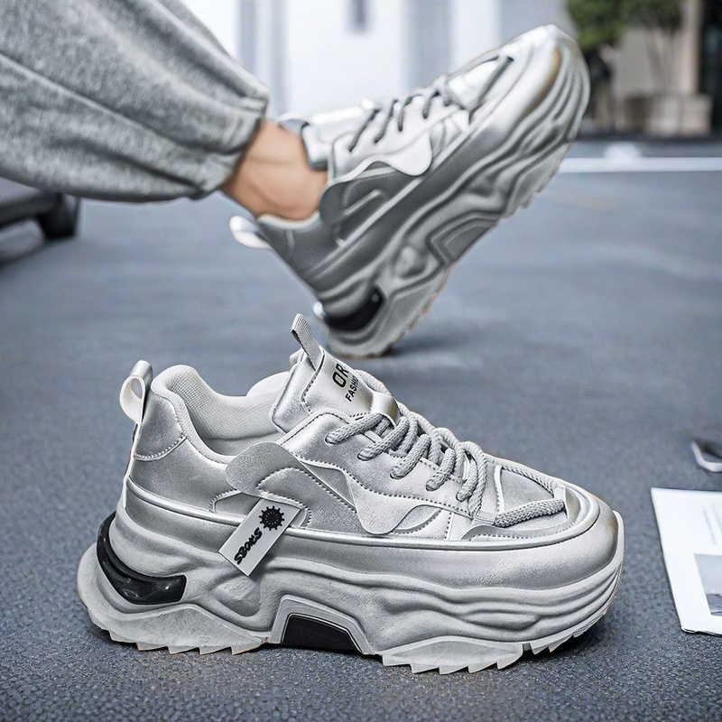 Tênis Esportivo Masculino Plat - Men Shoes Runners avaliação e preço