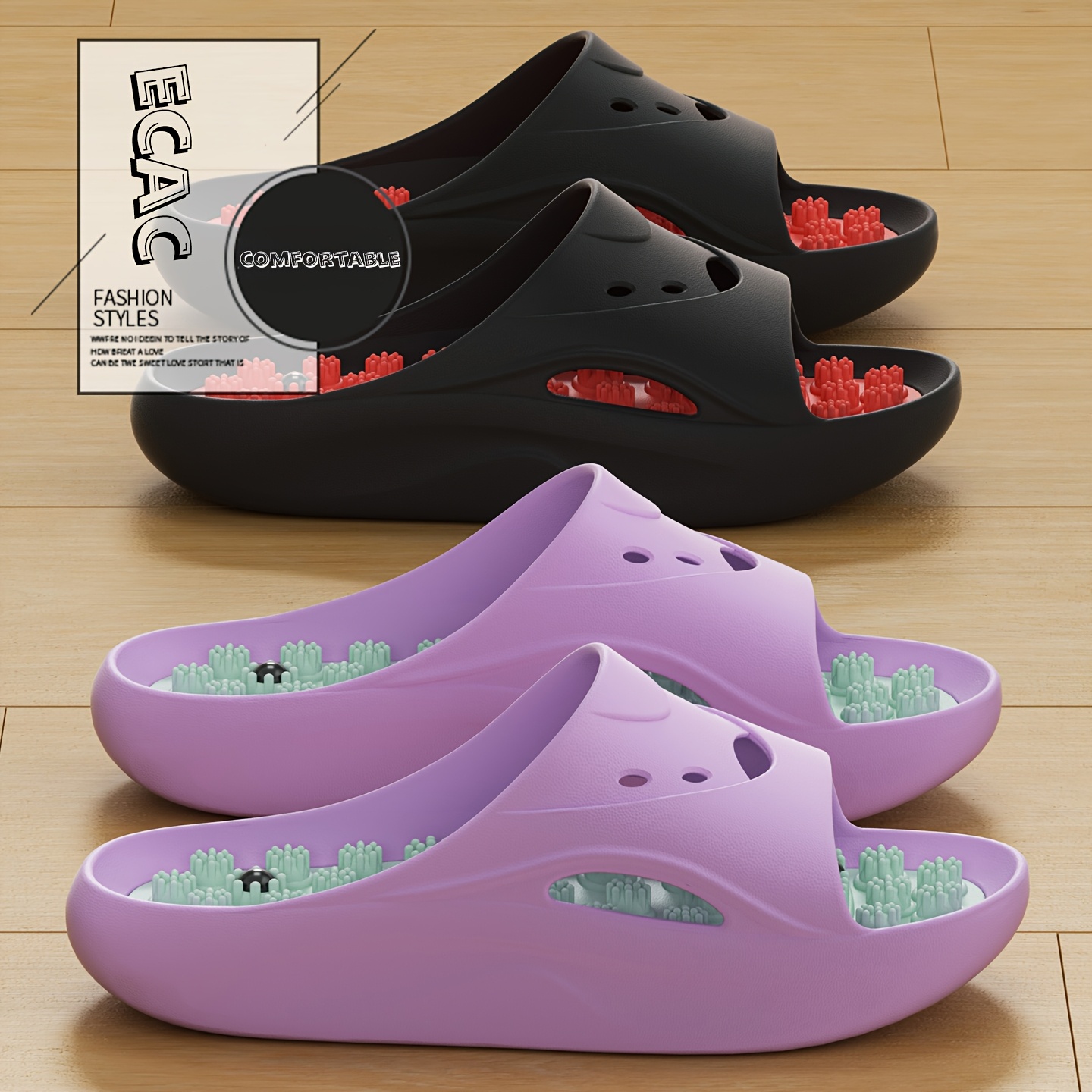 Chinelos de Massagem EVA para  - Men'S Shoes For Summer avaliação e preço