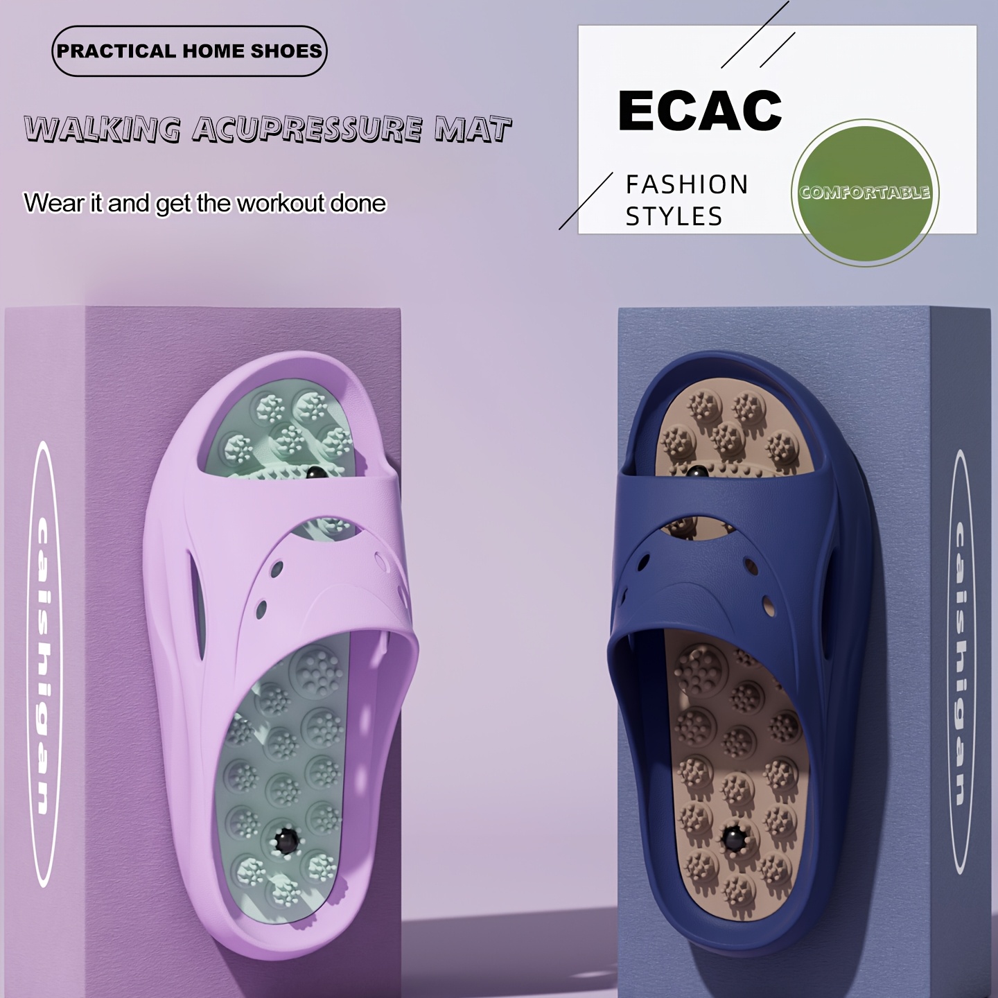 Chinelos de Massagem EVA para  - Men'S Shoes For Summer avaliação e preço