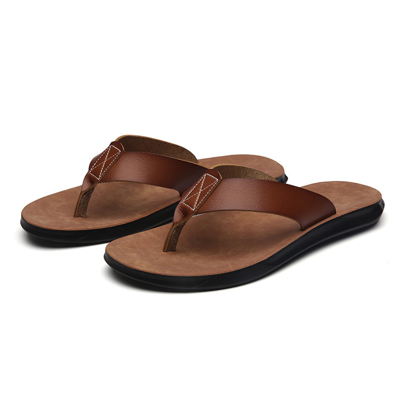 Chinelos de Couro Italiano Nov - Men'S Shoes Daily Use avaliação e preço