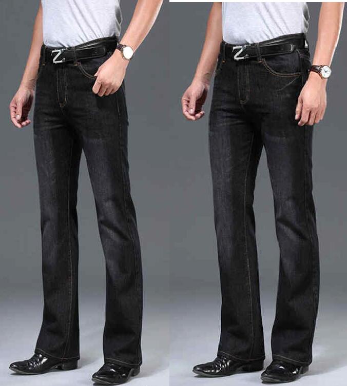 Calças de brim largas masculin - Men'S Shoes With Jeans avaliação e preço