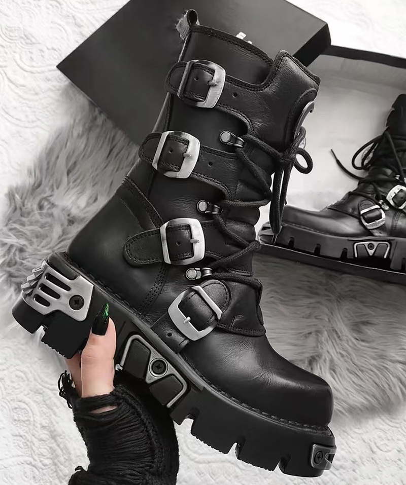 Homens de luxo moda punk gótic - Men'S Shoes Timberland avaliação e preço