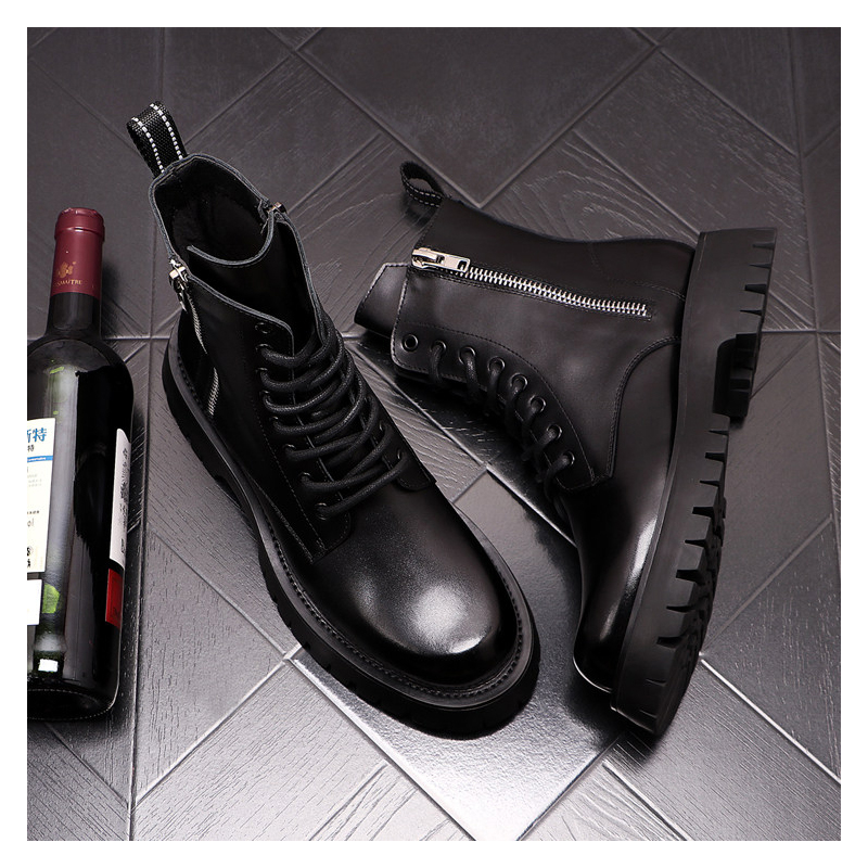 Botas de Couro Genuíno de Luxo - Men'S Shoes Timberland avaliação e preço