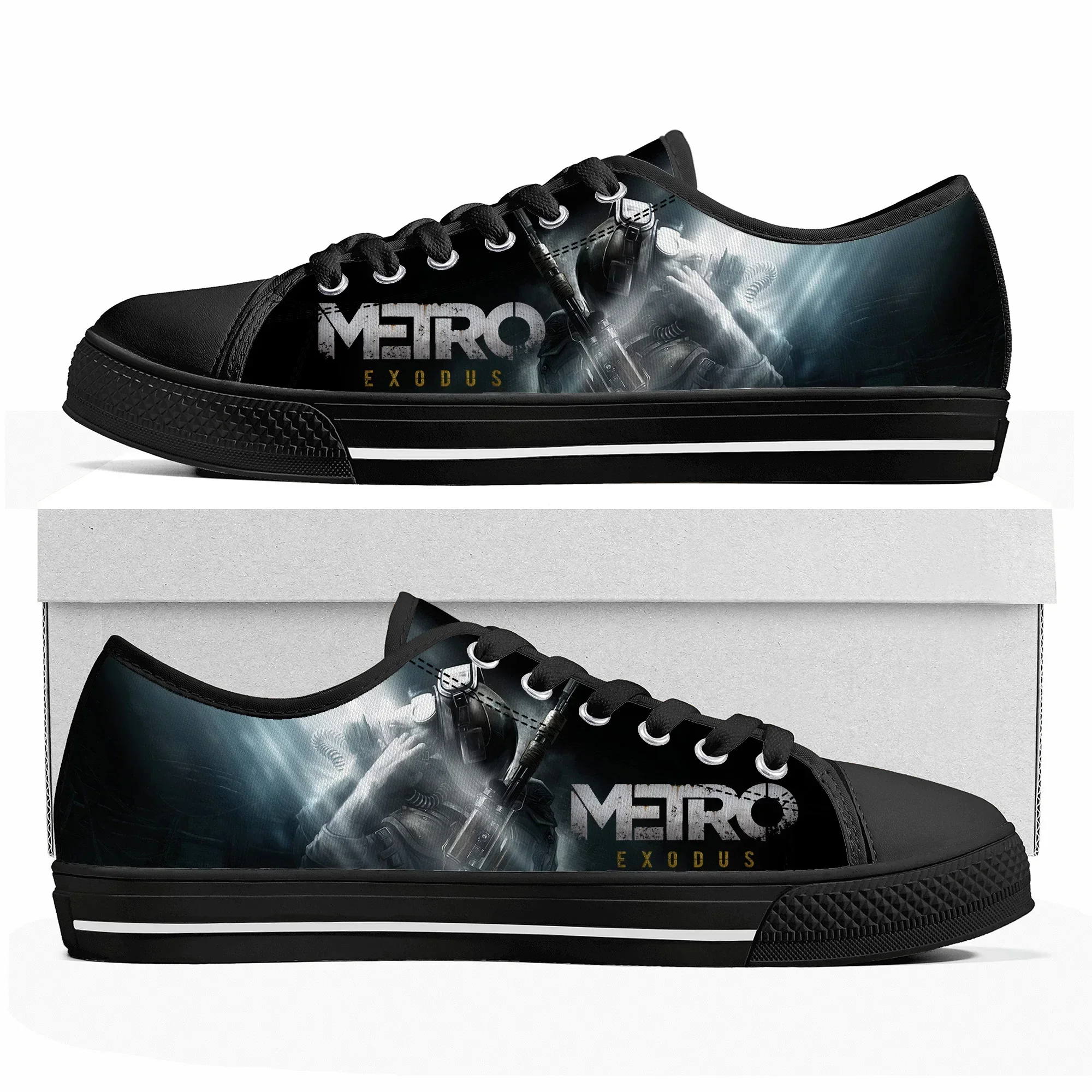 Tênis de cano baixo personaliz - Men Shoes Metro avaliação e preço