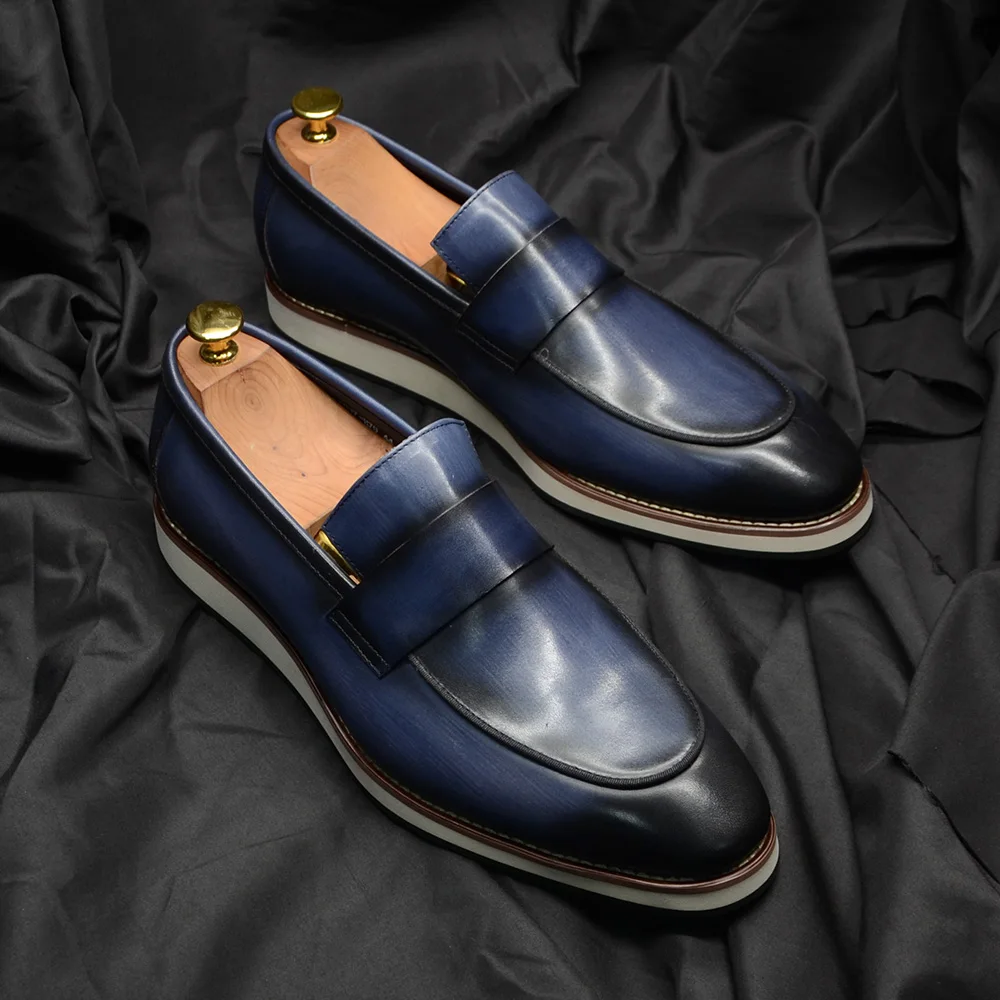 Sapatos de Couro Masculinos de - Men Shoes Boss avaliação e preço