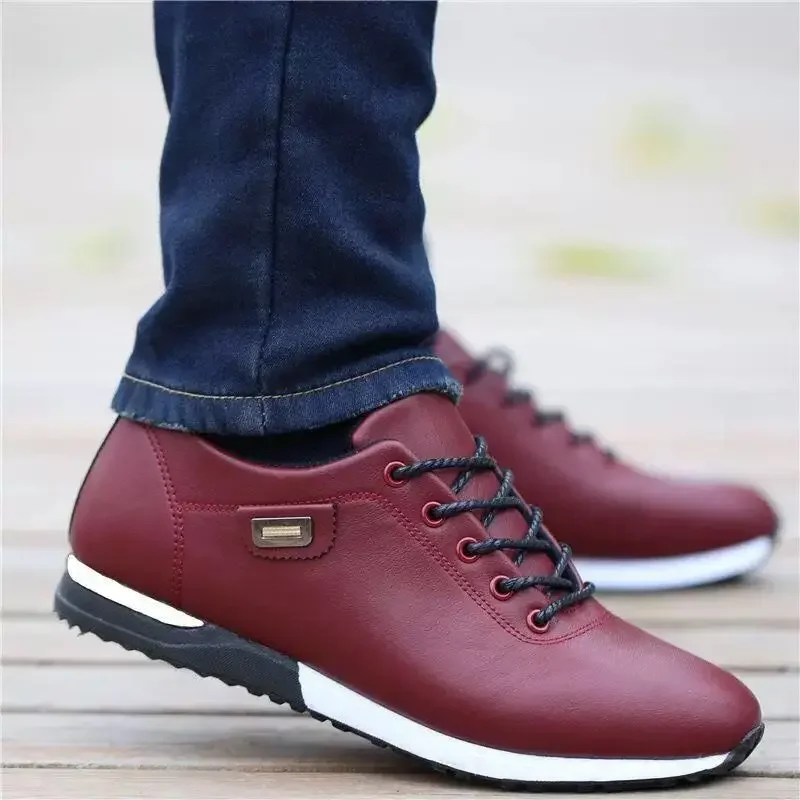Sapatos de couro masculinos de - Men Shoes Boss avaliação e preço