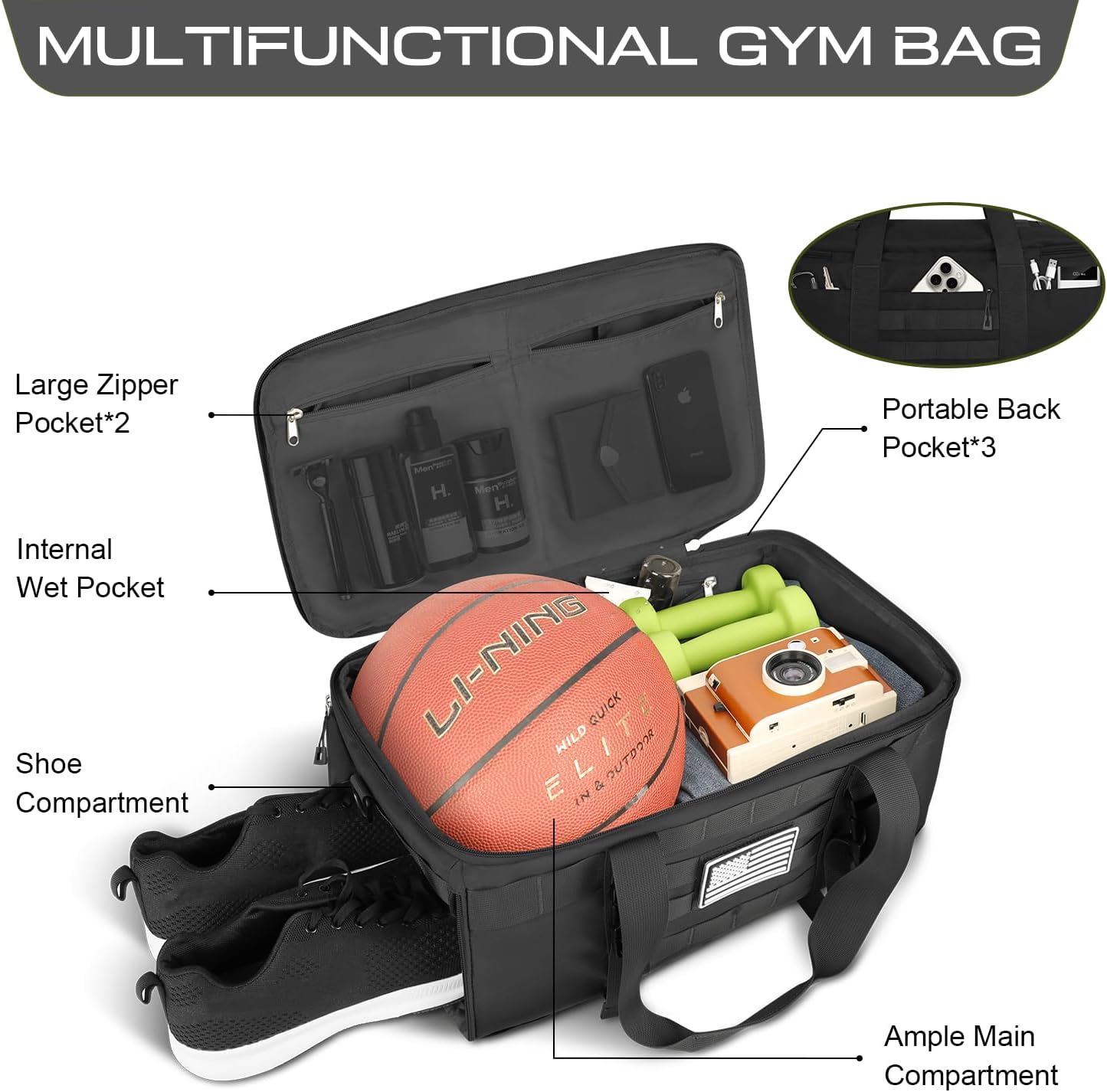 Bolsas de Academia para Homens - Men Shoes On avaliação e preço