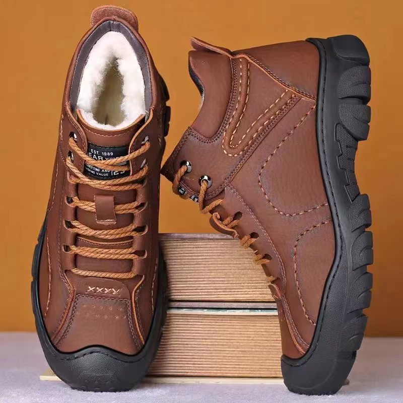 Botas masculinas rendas até bo - Men'S Shoes Daily Use avaliação e preço