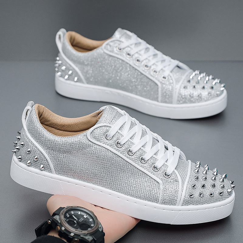 Novos Tênis Prateados da Moda  - Men Shoes Dior avaliação e preço