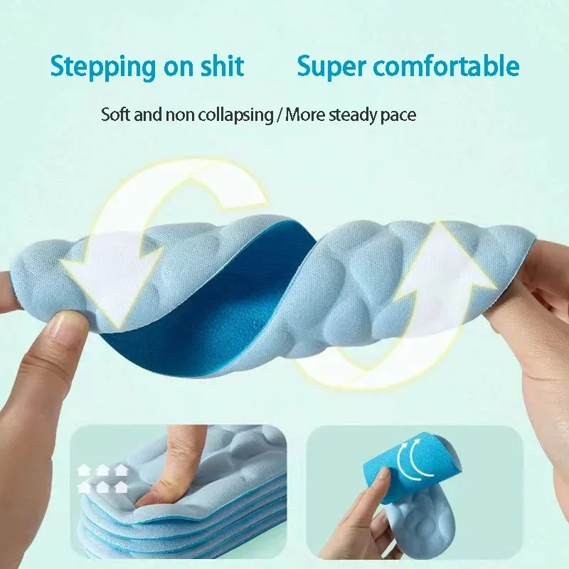 2/4 pçs palmilhas de espuma de - Men Shoes Runners avaliação e preço