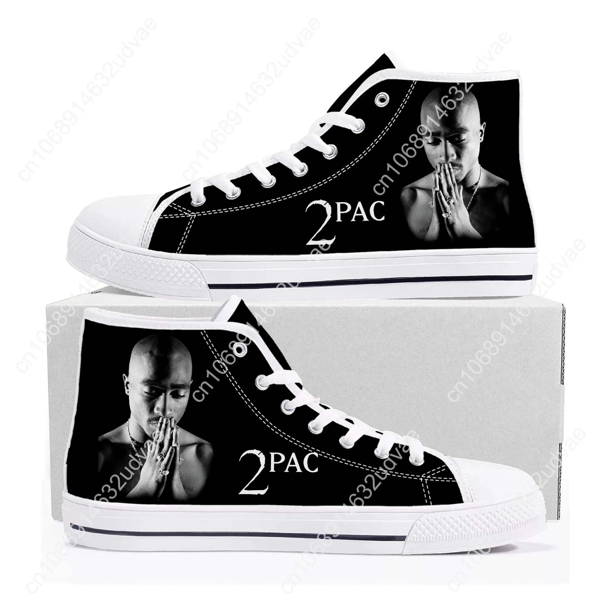 Tênis de Cano Alto 2Pac Tupac  - Men Shoes On avaliação e preço
