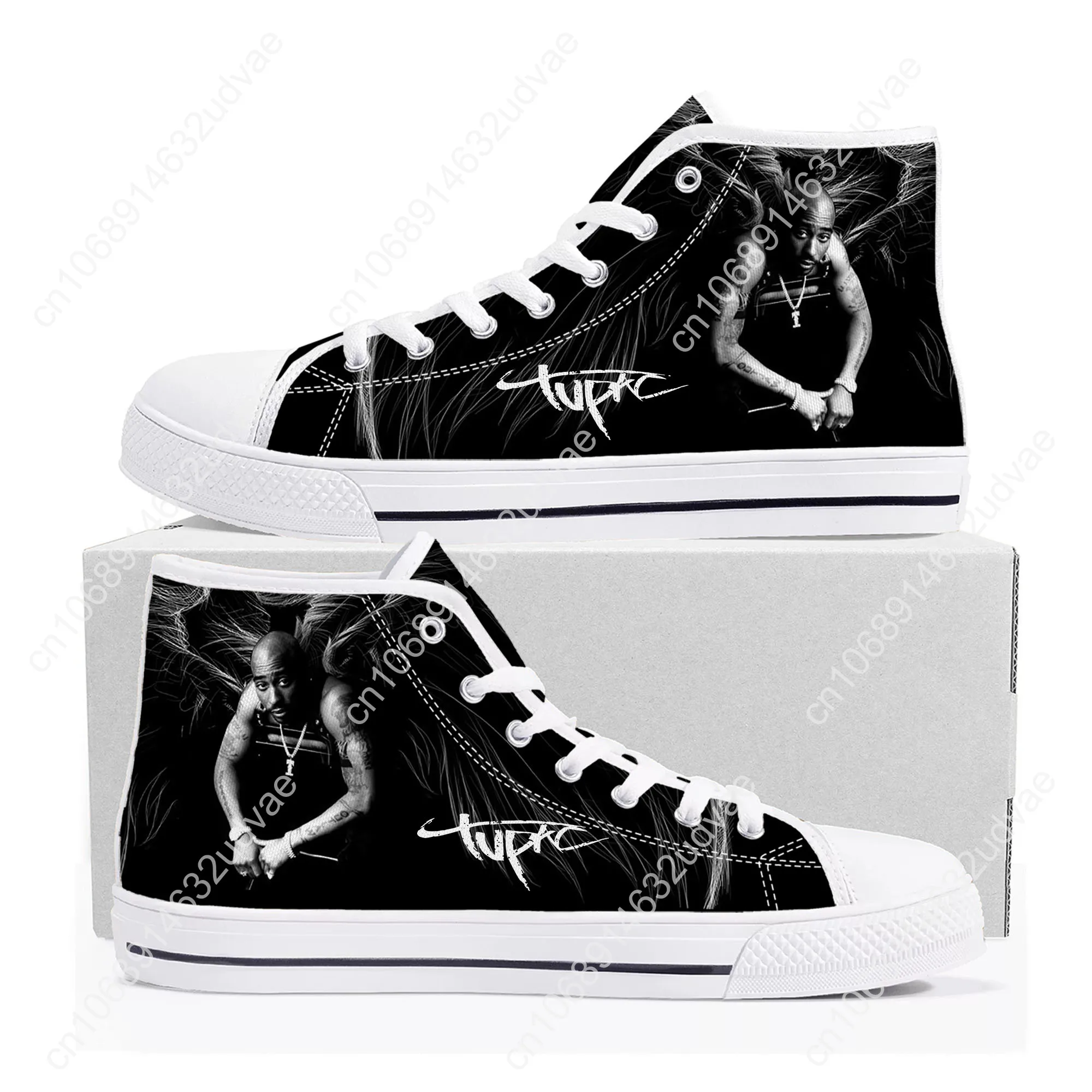 Tênis de Cano Alto 2Pac Tupac  - Men Shoes On avaliação e preço