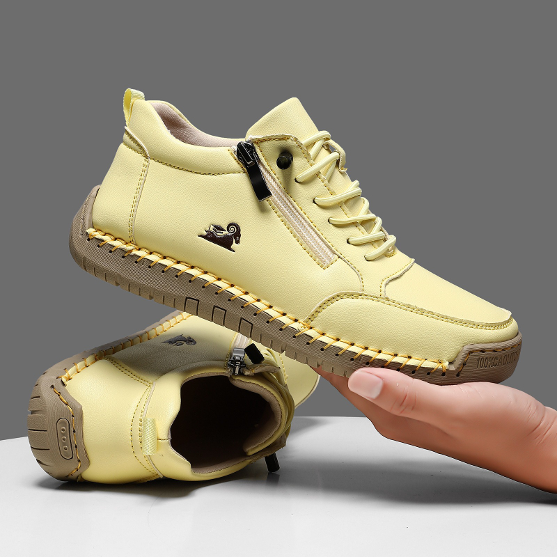 Tênis feminino de couro artesa - Men'S Shoes Daily Use avaliação e preço